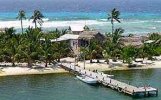 The dive shop is just down the beach from our facility on Long Caye