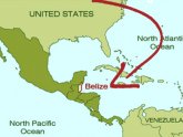 Where is Belize island located?