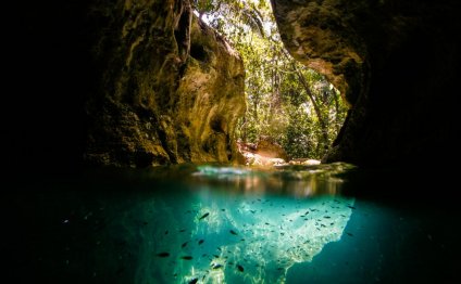 Explore Belize caves