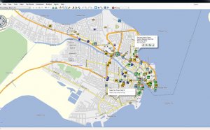 Belize Map with Cities