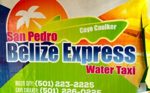 Getting to San Pedro Belize