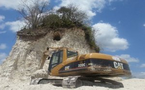 Mayan pyramids in Belize