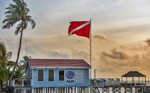 White Sands dive shop Belize