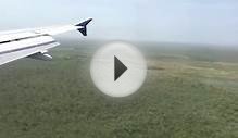 Beautiful Belize City BZE Landing - Delta Flight 703 from