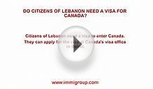 Visa requirements for Lebanese citizens